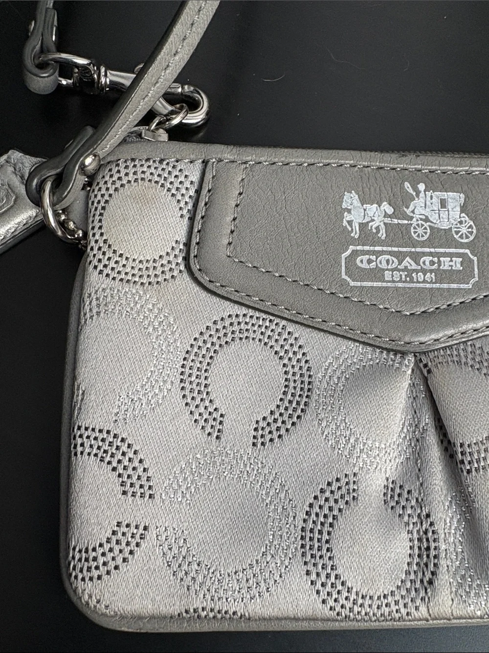 Coach sleek wristlet
